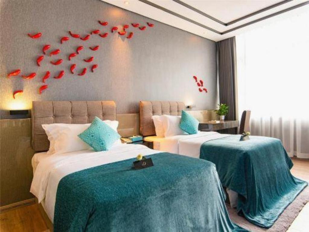 Xana Hotelle-Hotel Luzhou Baizitu Square Kültér fotó