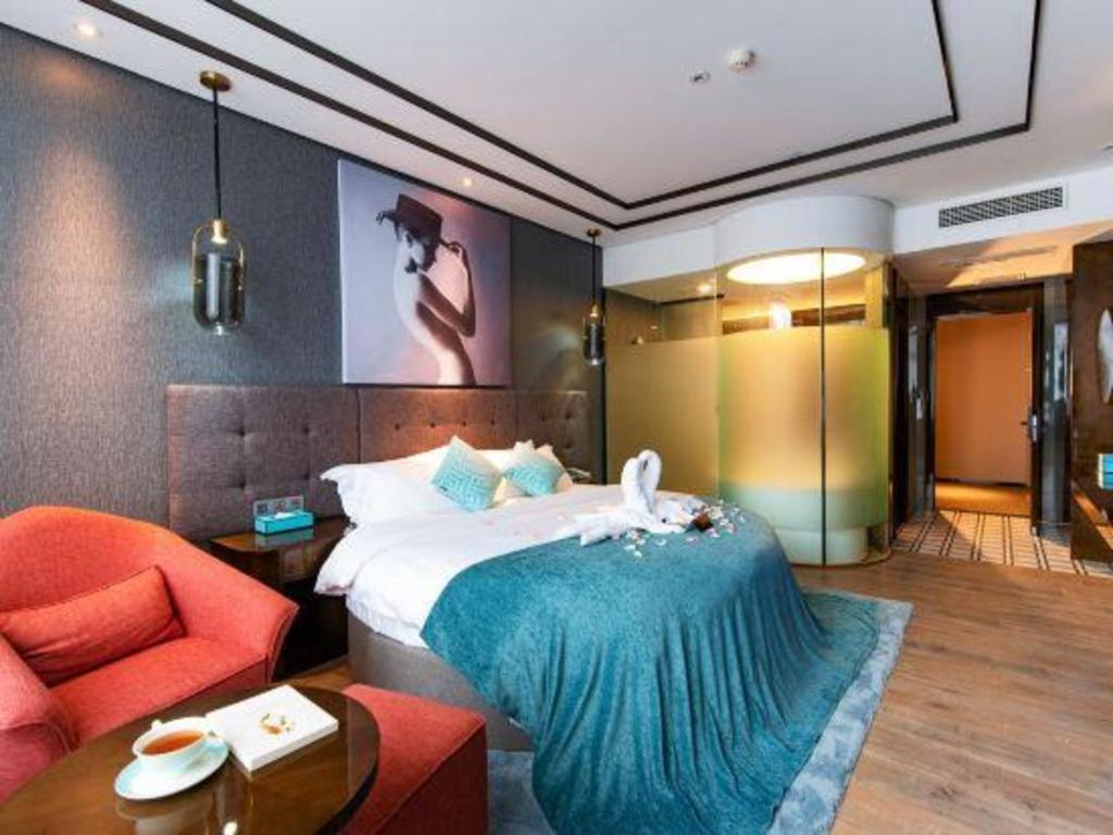 Xana Hotelle-Hotel Luzhou Baizitu Square Kültér fotó