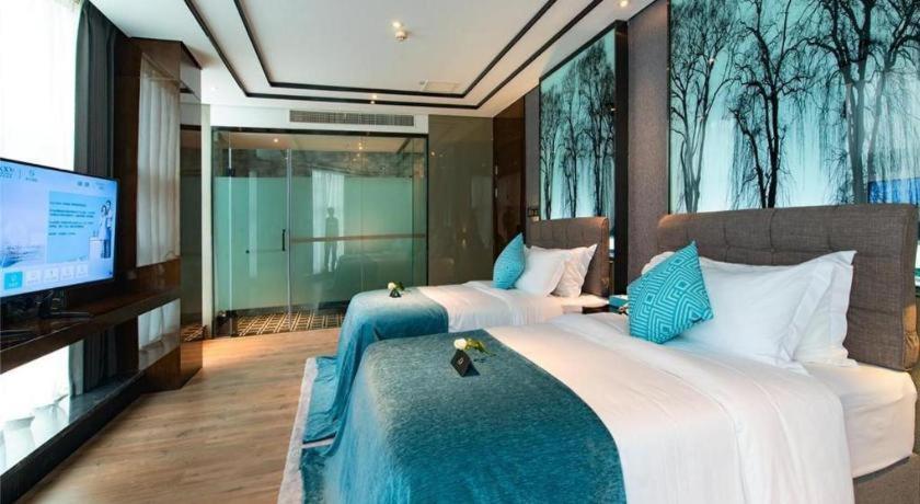 Xana Hotelle-Hotel Luzhou Baizitu Square Kültér fotó