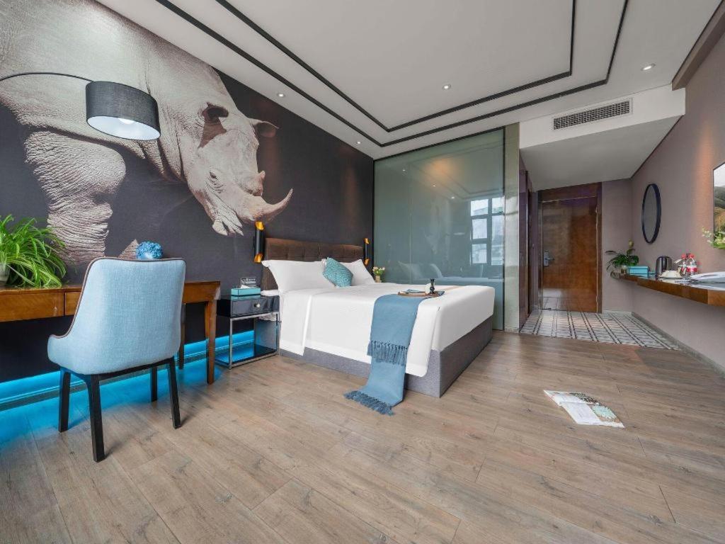 Xana Hotelle-Hotel Luzhou Baizitu Square Kültér fotó